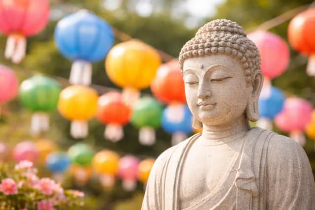 Urodziny Buddy w Korei